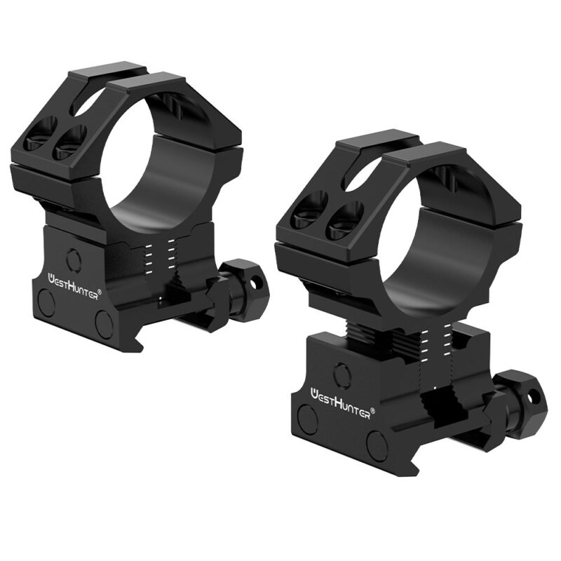Adjustable Height Picatinny Rings