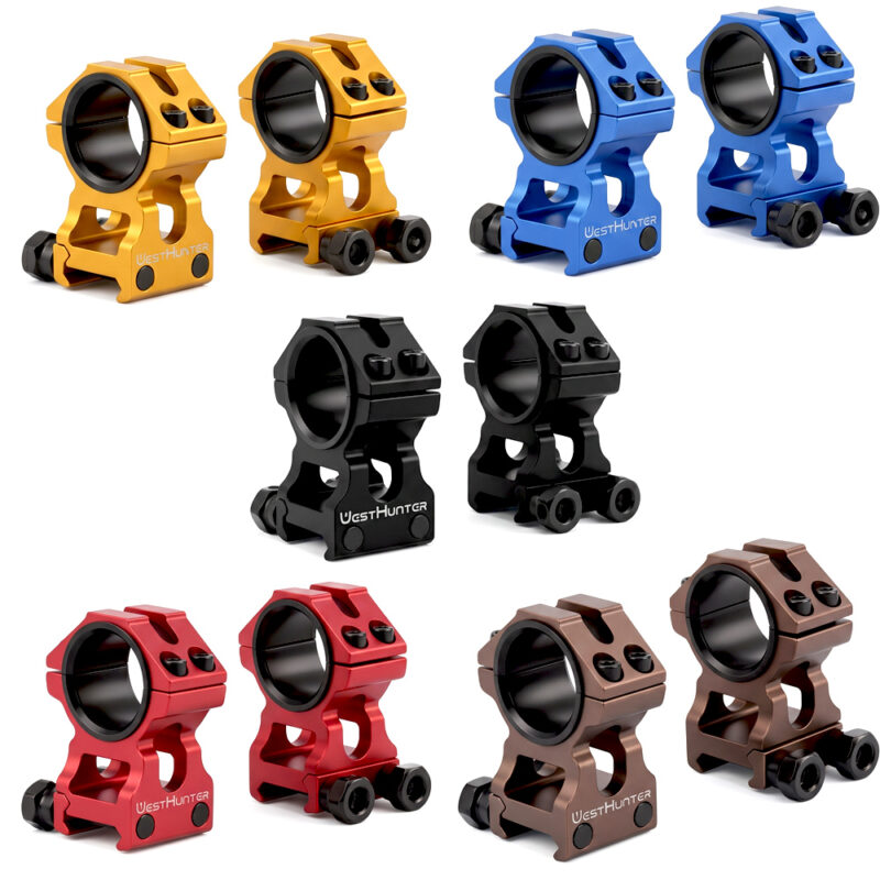 High Profile Picatinny Rings